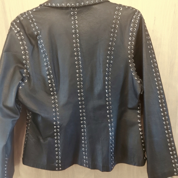 Oscar piel vintage jacket - Picture 2 of 3